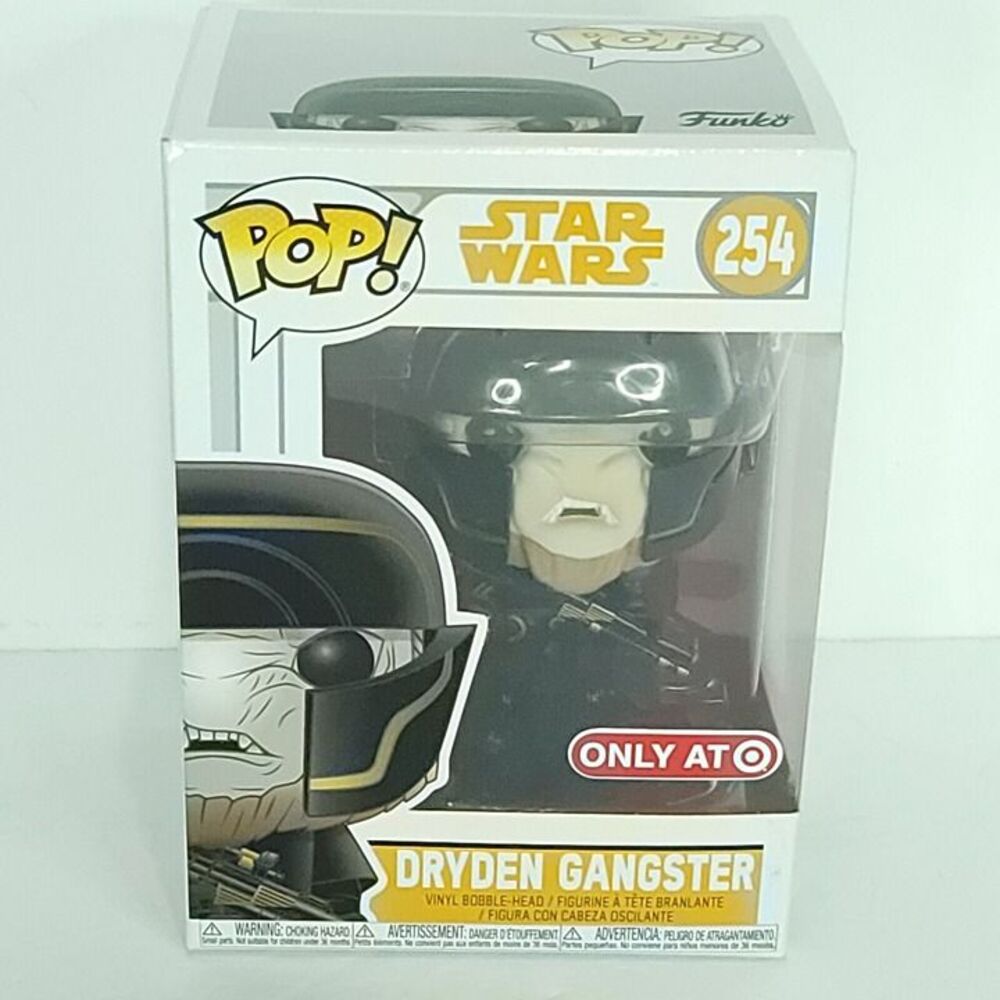 Star Wars Funko POP 254 Dryden Gangster Bobblehead TARGET NEW